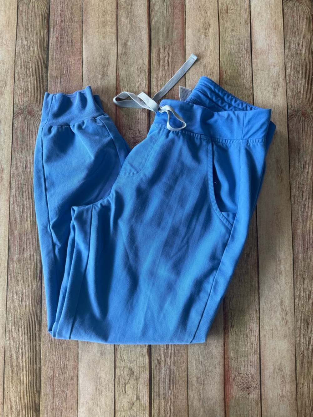 Figs Women's Royal Blue Drawstring Jogger Pants